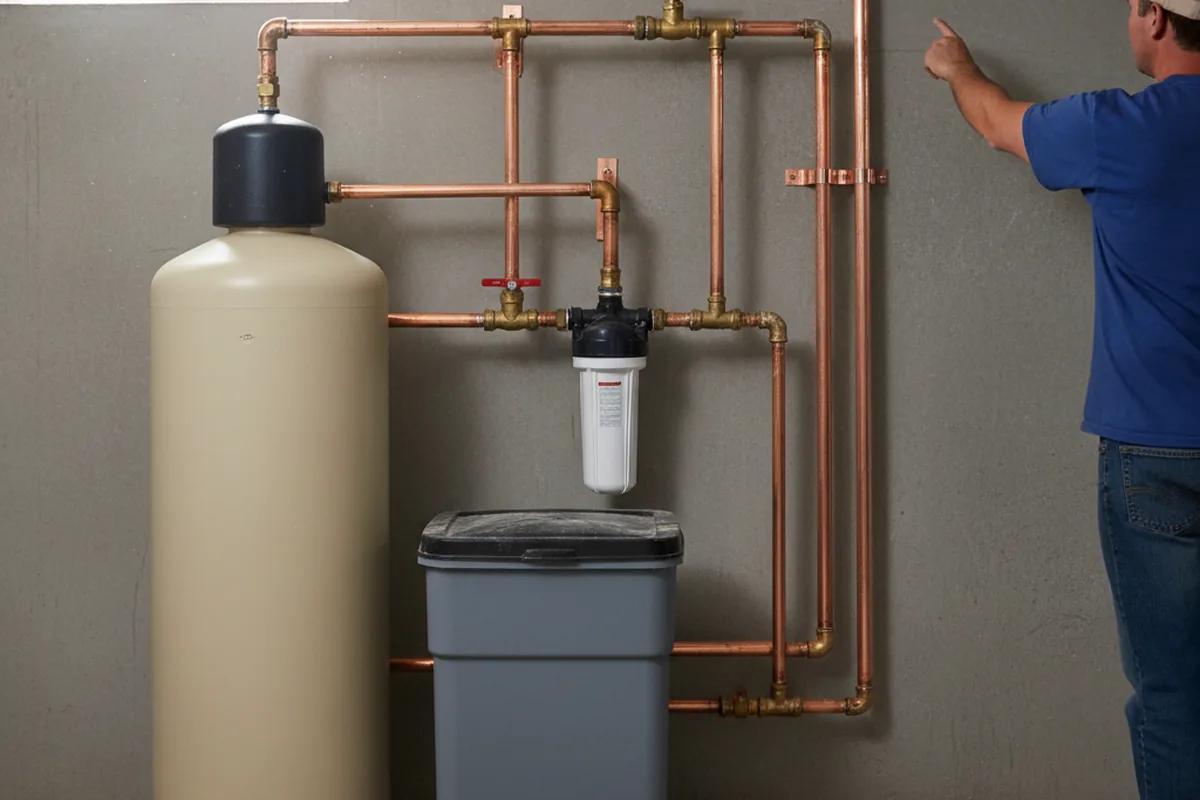 Whole-house water treatment system installed in Gardner